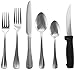 Pfaltzgraff Everyday Simplicity 53-Piece Stainless Steel Flatware Set, Service for 8 primary