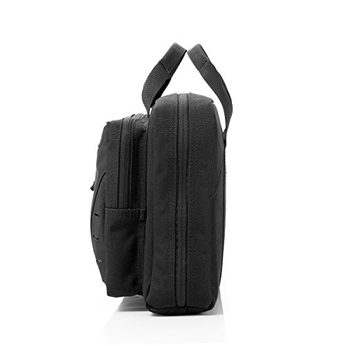 Tactical Pistol Case Soft Range Bag for Handguns 10L (Black) - Thumbnail 2