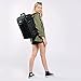 Cabin Max Metz Backpack Flight Approved Carry on Bag 44 Litre Travel Hand Luggage - 55x40x20 (Black)