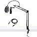 Audio-Technica AT2020USB+ Cardioid Condenser USB Microphone Bundle with Boom Arm Stand and Pop Filter (3 items)