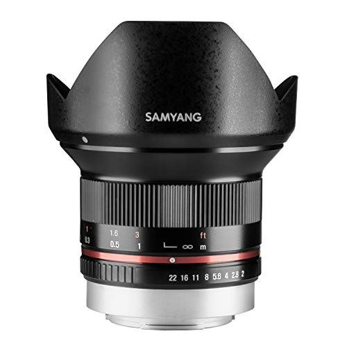 Samyang Objectif pour Fuji X 12 mm F2 NCS CS Noir