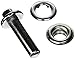 Dritz Home 44389 Grommet Kit, 10 Sets with Tools, 7/16-Inch, Zinc-Plated Brass , Silver