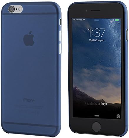 The Veil iPhone 6/6s Case(4.7"), XNER [AirSkin] Ultra-Thin [Soft Clear] Premium Super Lightweight / Exact Fit / Ultra Thin Case Case for iPhone 6/6s(blue)