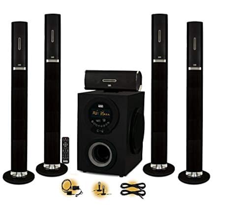 Acoustic Audio AAT3002 Tower Bluetooth Speaker System with