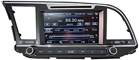 8 Inch Touch Screen Car GPS Navigation for HYUNDAI ELANTRA AVANTE MD 2016-2017 Stereo DVD Player Video Radio Audio Bluetooth Steering Wheel Control AUX IN+Free Rear View Camera+Free GPS Map of USA