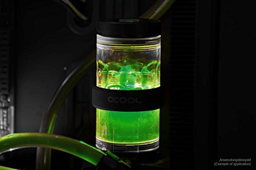 Alphacool 18550 Eiswasser Crystal Green premixed coolant 1000ml Water Cooling Water additives