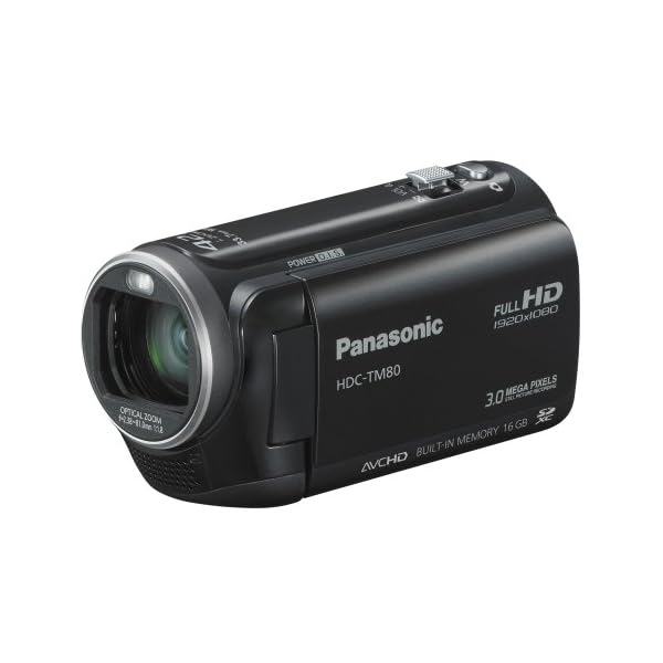 Panasonic HDC-TM80EG9K Full HD Camcorder (16 GB int. Flashspeicher, 34-fach opt. Zoom, 6,7 cm (2.6 Zoll) Touch-Display… – Bild 4