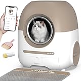 CATLK Self Cleaning Cat Litter Box, Automatic Cat