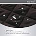 Easy-Going Reversible Loveseat Couch Cover for 2 Cushion Couch Sofa Cover for Dogs Water Resistant Furniture Protector with Foam Sticks Elastic Straps for Pet (Loveseat, Chocolate/Beige)