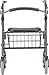 NOVA Cruiser Deluxe Rollator Walker, Blue
