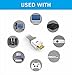 GH 4K@60Hz hdmi Cable 6ft 2 Pack - Flat High Speed Hdmi 2.0 Cable, 18Gbps, 2160P, Ethernet - Braided HDMI Cord 28AWG, YUV 4:4:4, Audio Return(ARC) for Xbox One, PS4, TV, PC, Projector