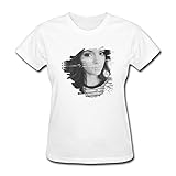 IHoo Womens Kendall Jenner T Shirts L White
