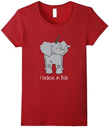 Women's Official MNS Bob is a Unicorn Tee Shirt XL Cranberry