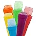 Silicone Popsicle Molds- Set of 6 Easy to Squeeze Ice Pop Tubes- BPA Free