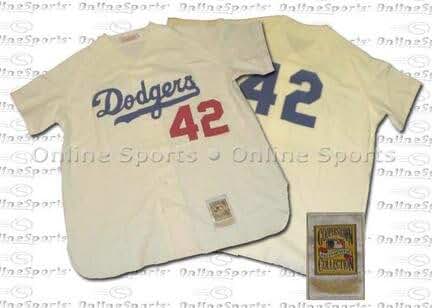 jackie robinson 1955 authentic jersey brooklyn dodgers