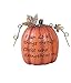 Holiday Designs Inspirational Fall Small Pumpkin Trio - Set of 3 - Thanksgiving Decoration or Table Centerpiece Decor