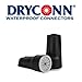 King Innovation 61235 DryConn Outdoor Irrigation Wire Connector 20/Bag, Black/Gray