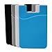 oPesea Phone Card Holder,Adhesive Credit Card Sleeve ID Pocket Stick-on Wallet on The Back of Phone/Case of iPhone,Samsung,LG,BLU,Piexl,Moto,Huawei(Mix Color II 5PCS)