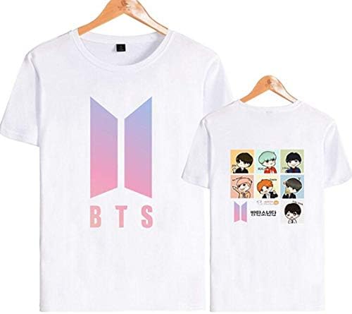 Unisex Funny BTS Album Love Yourself T-Shirt Suga Jimin J-Hope Cartoon Shirt Tee