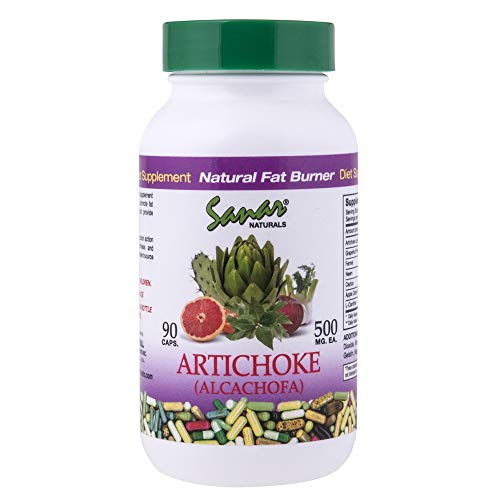 Sanar Naturals Artichoke Capsules 1000mg, 90 Count -Supports Healthy Metabolism and Digestion, Alcachofa, Herbal Blend,