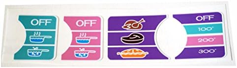 Replacement Decals Stickers Fits Little Tikes Family Kitchen Dial