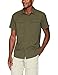 Columbia Men's Standard Silver Ridge Lite Short Sleeve Shirt, Peat Moss, Large