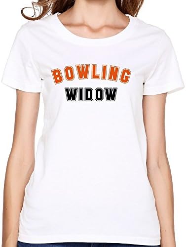 Women Bowling T-shirts,White Tshirt By HGiorgis XXL White