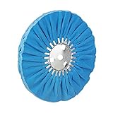 8" Blue Airway Buffing Wheel,5/8'' Arbor Hole,12