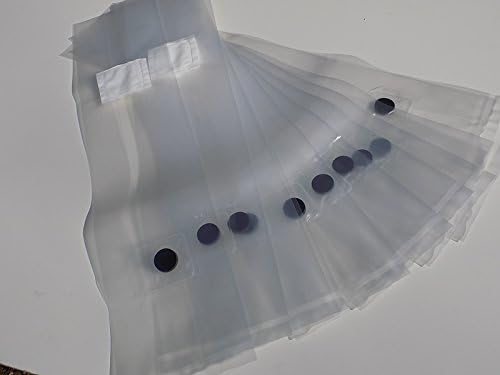 100 QTY Small Size 4'' x 3'' x 18'' Sealable Spawn / Myco Bags With Injection Port and 0.2 Micron Filter Designed for Mushroom Cultivation Growing