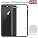 iPhone 8 Plus Case, iPhone 7 Plus Case, CASEKOO Ultra Thin Slim Clear Case Flexible Soft TPU Bumper Protective Cover for iPhone 8 Plus (2017) /iPhone 7 Plus (2016) - Black