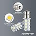 HOTSYSTEM 12V 1156 7506 1003 1141 LED SMD 18 LED Bulbs Interior RV Camper White 10-pack