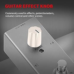 DAIERTEK Guitar Effect Knob 1/4 Potentiometer Knob