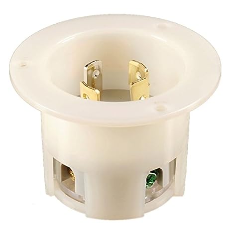 Flanged Inlet Twist-Lock NEMA L14-30FI 30 AMP 125/250V Easy ...