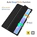 IVSO Samsung Galaxy Tab S6 10.5 inch Case - Slim Folding Cover Case for Galaxy Tab S6 Android Tablet,with Smart Cover Auto Wake/Sleep(Black)