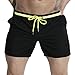 DESMIIT Men's Pockets Short Swim Trunks Beach Shorts with Mesh Lining