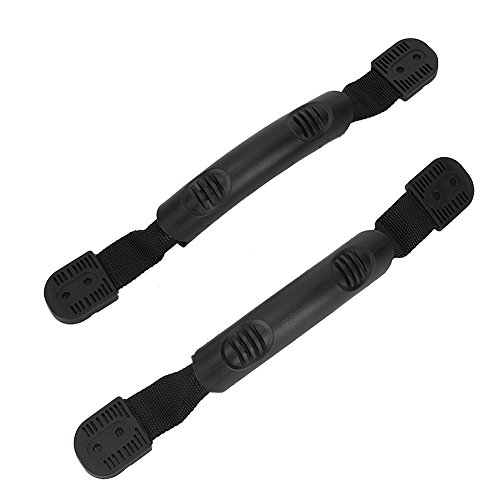 Tearcam Kayak Carry Handles, Canoeing Boat Kayak Side Mount Carry Handle Kit Accessories Black
