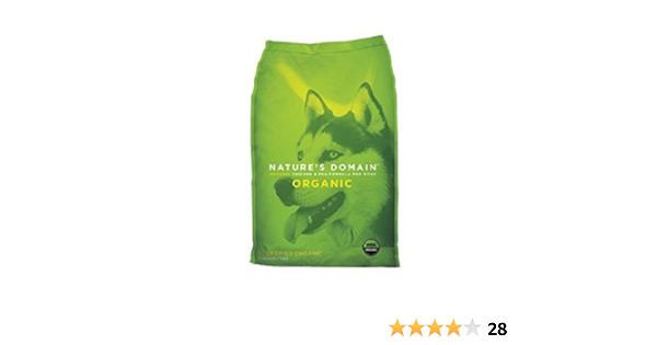 kirkland signature nature's domain organic chicken & pea dog food