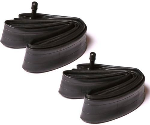 Sunchase 2x 700x25/28c Bicycle Inner Tubes with Schrader Valve (Car Type Valve)