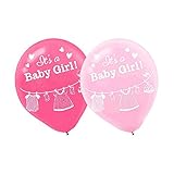It's a Girl Baby Shower Pink Balloons Collection, Set of 30