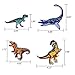 Coopay 14 Pieces Dinosaur Iron on Patches Embroidered Motif Applique Assorted Size Decoration Sew On Patches for DIY Jeans Jacket, Clothing, Handbag, Shoes, Caps