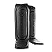Sanabul Essential Hybrid Sleeve Kickboxing Shin Guards for MMA Shin Guards Muay Thai Shinguards - Black, L/XL