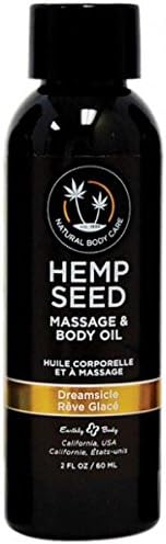 doll2u Earthly Body Massage &amp; Body Oil Dreamsicle 2oz