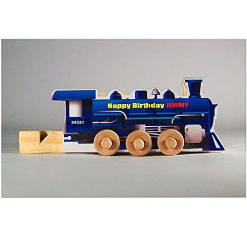 Personalized Wooden Train Whistle