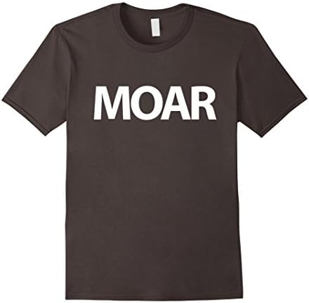 Men's The shout of MOAR t-shirt 2XL Asphalt