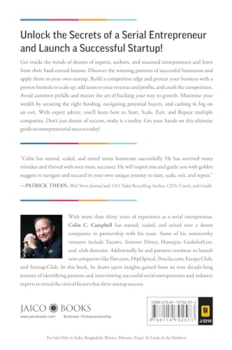 Start. Scale. Exit. Repeat: Serial Entrepreneurs’ Secrets Revealed! 1