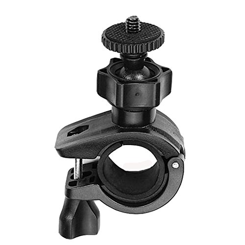 Motorcycle Handlebar Mount Adapter, Walway Universal Bike/ Bicycle Bracket Mount Holder for GoPro Hero/ Bluetooth Speakers/ Cameras/ Recorders