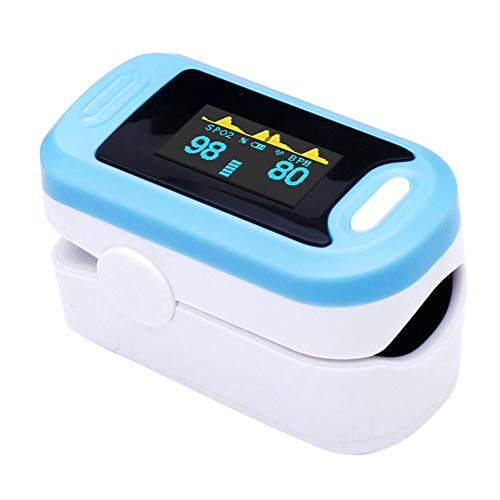 Urnanal Oximeter - Finger Oximeter, Fingernail Tip Clip, Pulse Oximetry Heart Rate Monitor, PI Perfusion Heart Rate Monitor