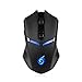 EagleTec MG010 Wireless Gaming Mouse 2.4GHz LED Backlight 7-Button 2400 DPI