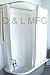 D&L Extra Wide Vinyl Shower Curtain for a Clawfoot Tub/White Without Magnets 180