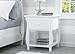 Delta Children Lancaster Nightstand, Bianca White